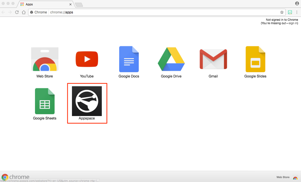 Configure Appspace App on Chrome OS - How-to