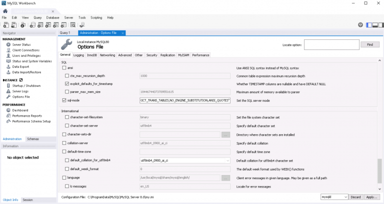 importing sql file into mysql workbench