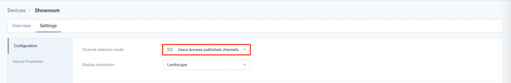 Assign Channel To Device Channel Browsing Single Channel Autoplay Assign Channel To Device Channel Browsing Single Channel Autoplay