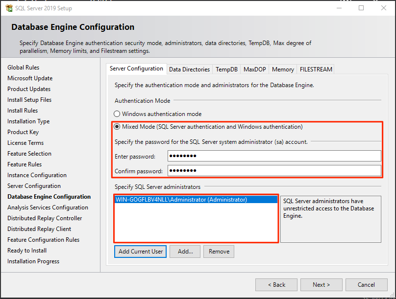 Install and Configure MS SQL with SQL Server Management Studio Howto
