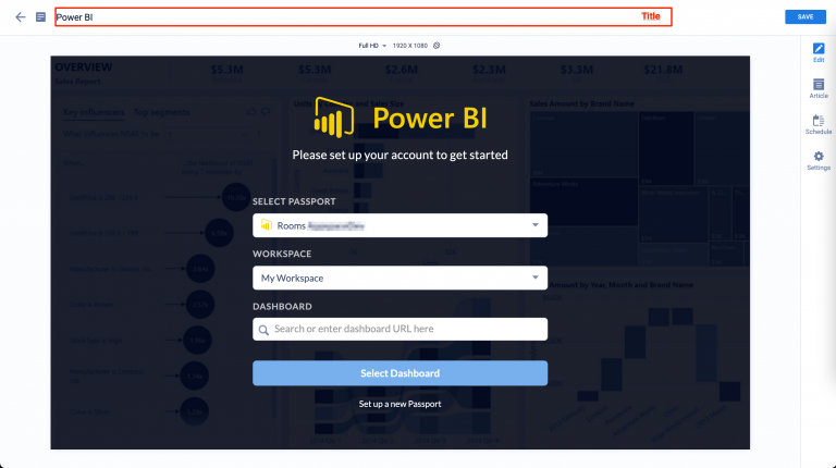 Cards Display Power Bi Dashboards